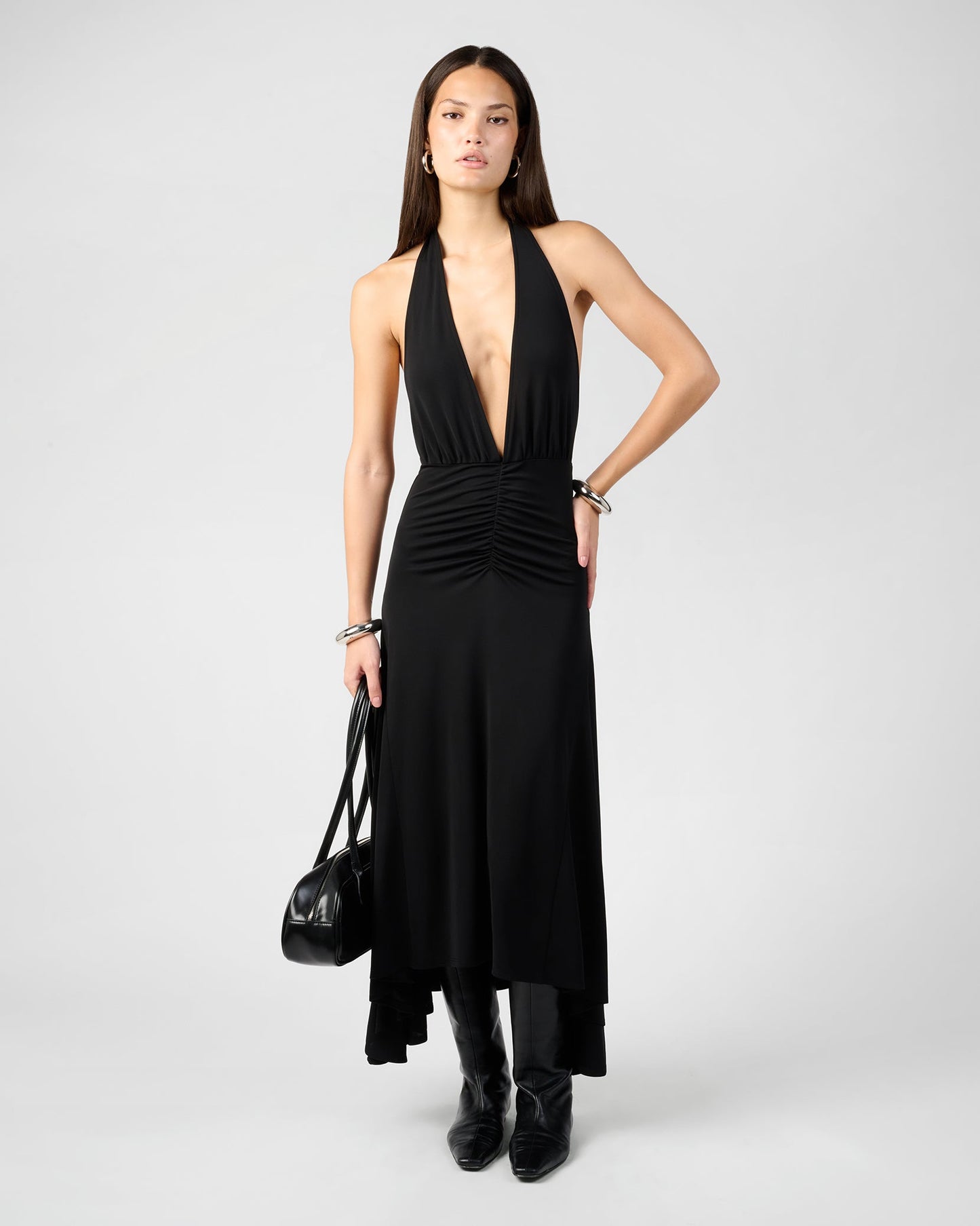 Halter Midi Dress