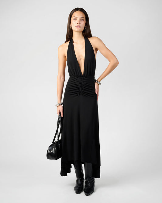 Halter Midi Dress