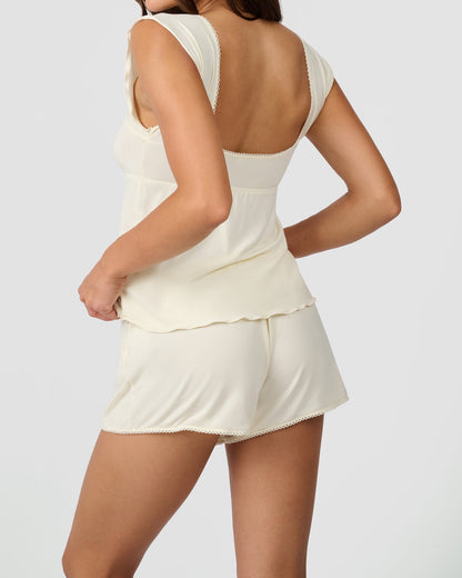 Square Neck Babydoll Top