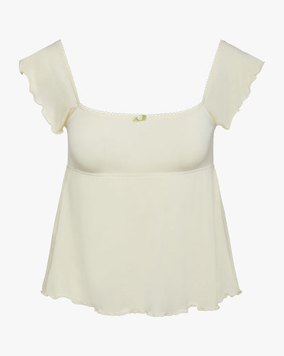 Square Neck Babydoll Top