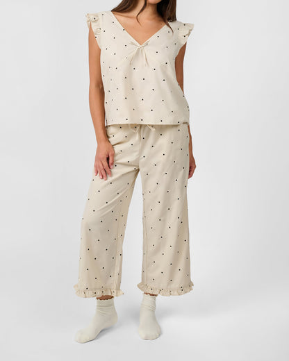 Ruffle Pull-On Pants