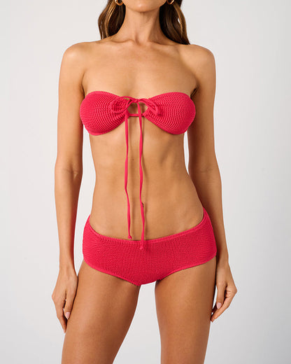 Cross Front Bandeau Top