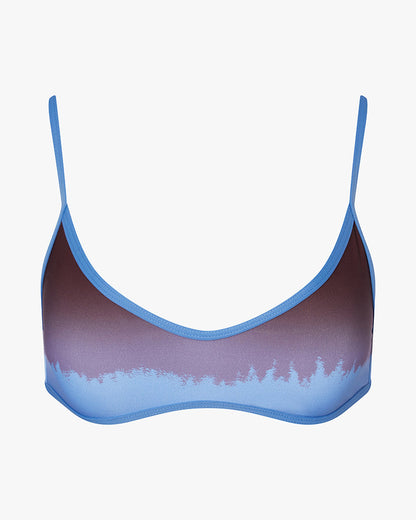 Scoop Neck Tie Back Top