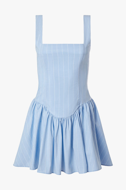 Corset Peplum Mini Dress