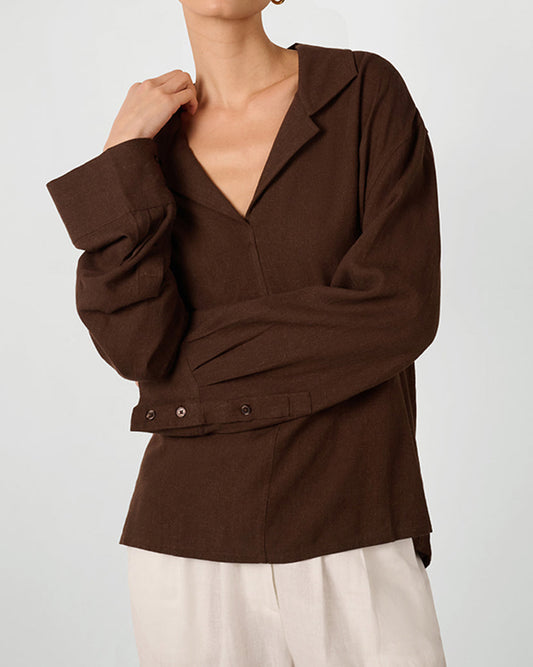Kaftan Linen Top