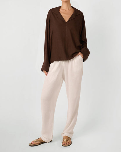 Kaftan Linen Top