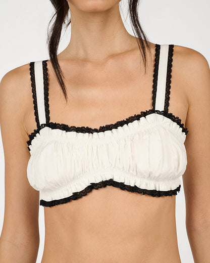 Ruched Crop Top