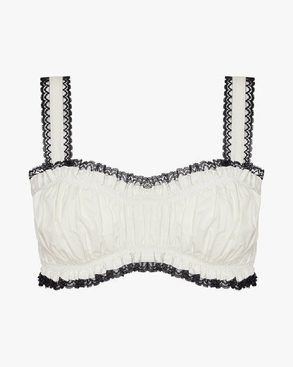Ruched Crop Top