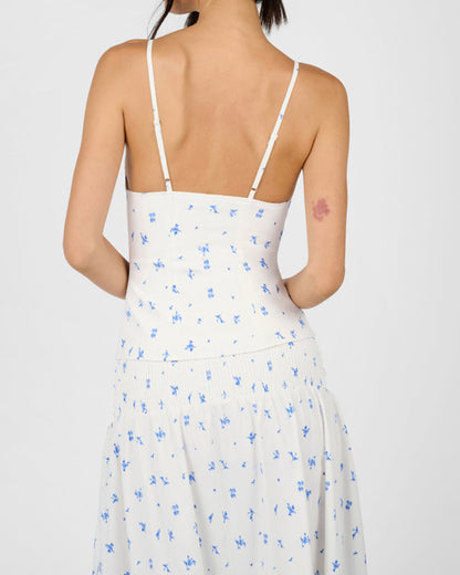 Ruffle Corset Top