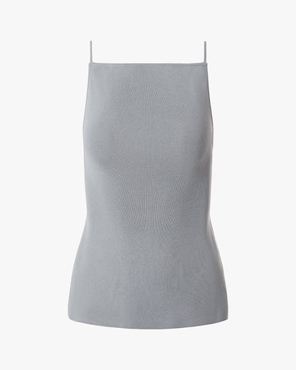 High Straight Neck Top