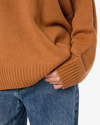 Oversized Funnel Neck Sweater