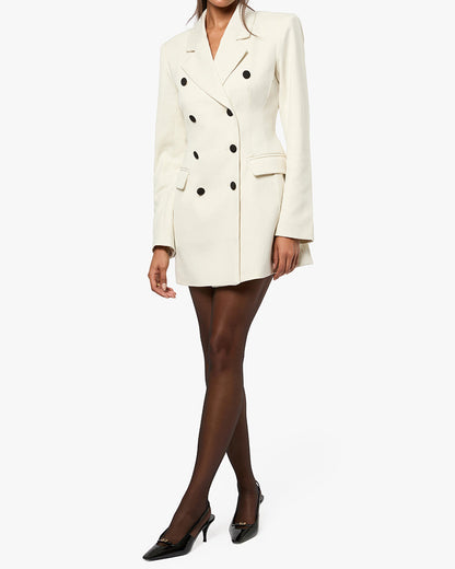 Peplum Blazer Mini Dress