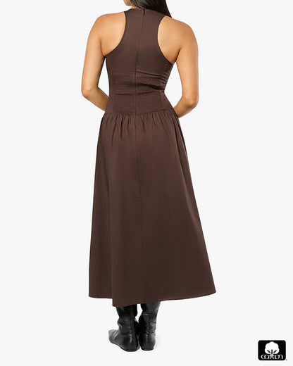 Halter Midi Dress
