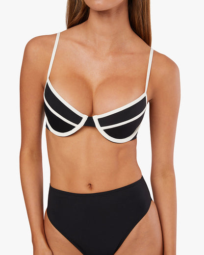 Full Coverage Underwire Bikini Top