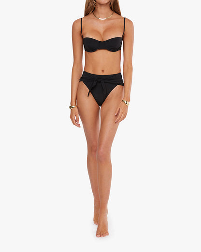 High Rise Tie-front Bottom