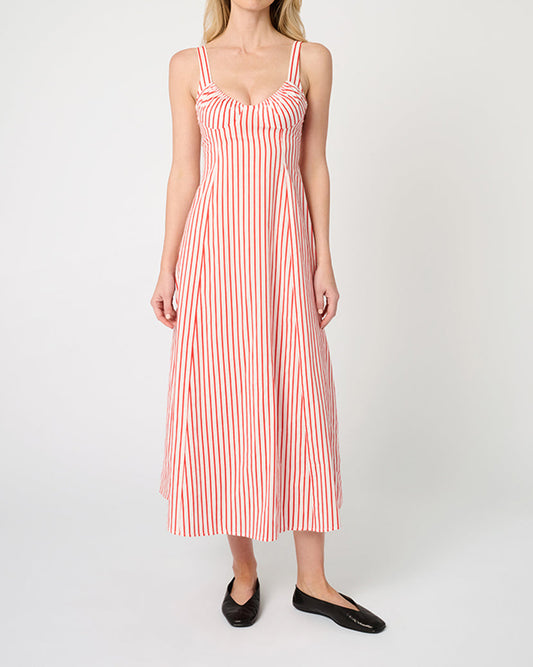 Ruched Cup Midi Dress