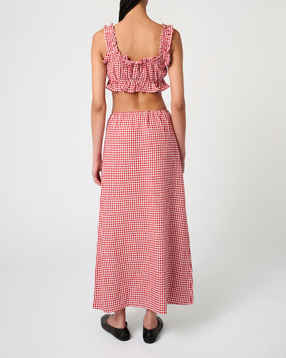 Ruffle Crop Top