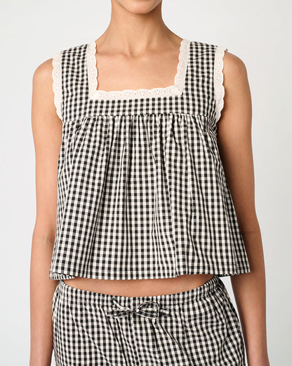 Square Neck Baby Doll Top