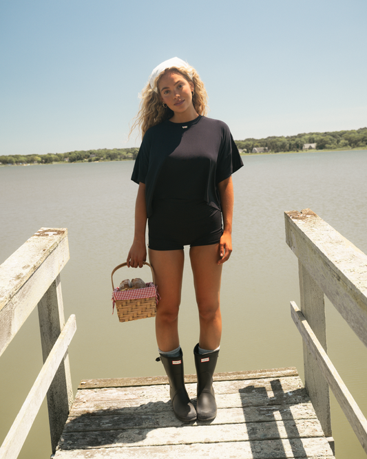 Cropped Sleep Tee