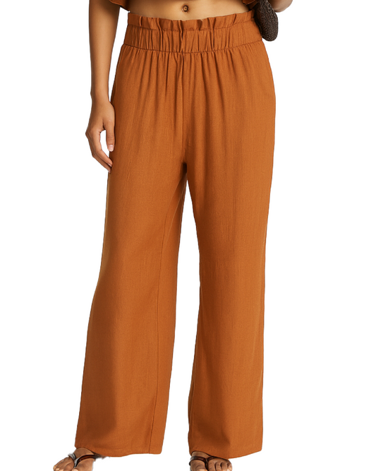 Paperbag Linen Pant