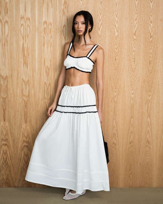 Ruched Crop Top