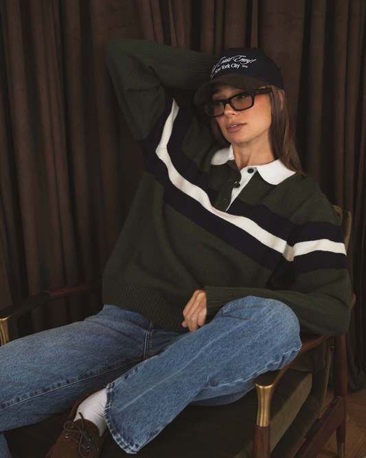 Knitted Rugby Shirt